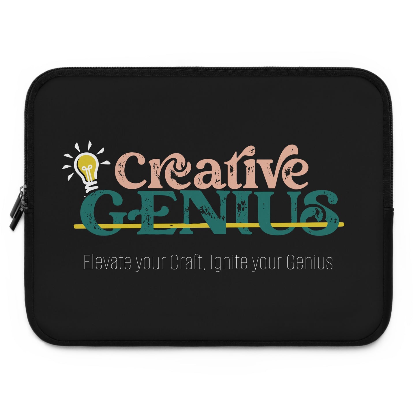 Creative Genius Laptop Sleeve - Elevate Your Craft & Ignite Your Genius