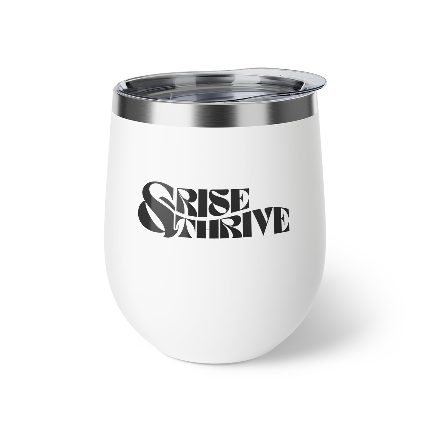 Rise & Thrive Copper Insulated Travel Mug - 12oz Coffee Cup