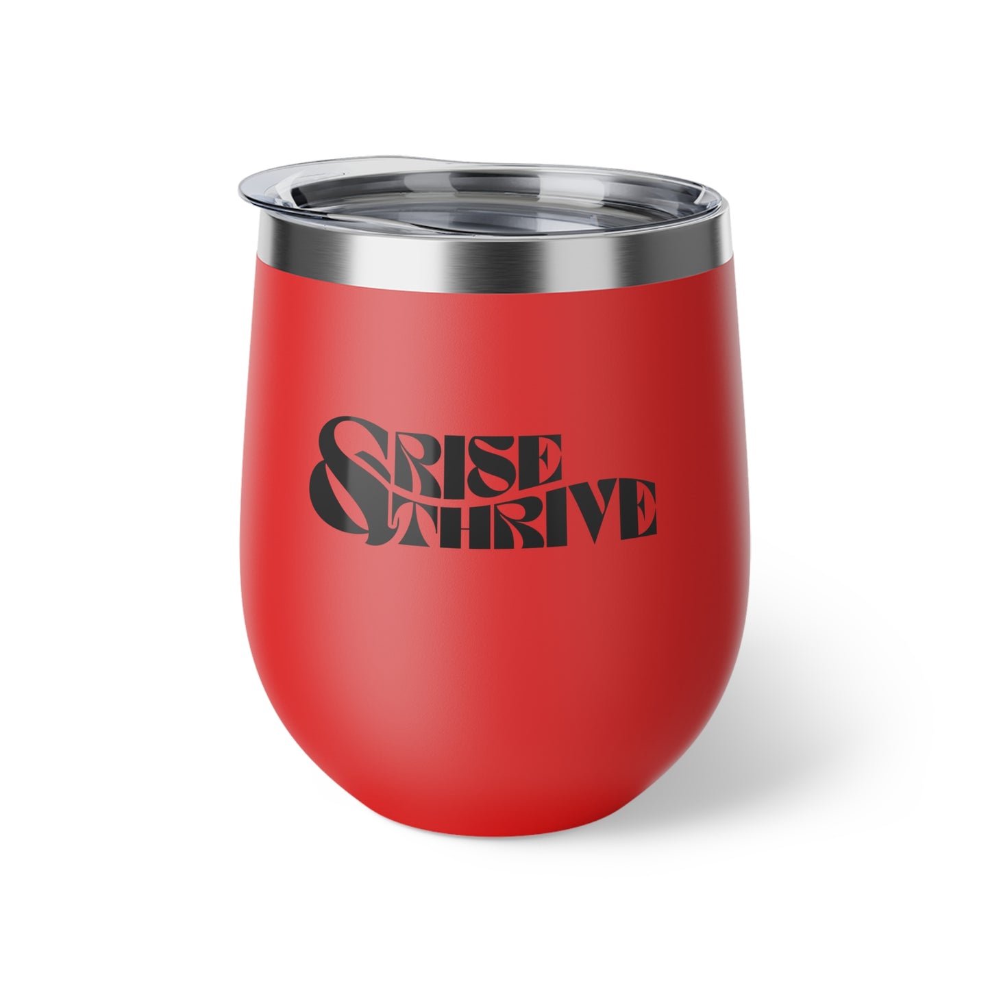 Rise & Thrive Copper Insulated Travel Mug - 12oz Coffee Cup