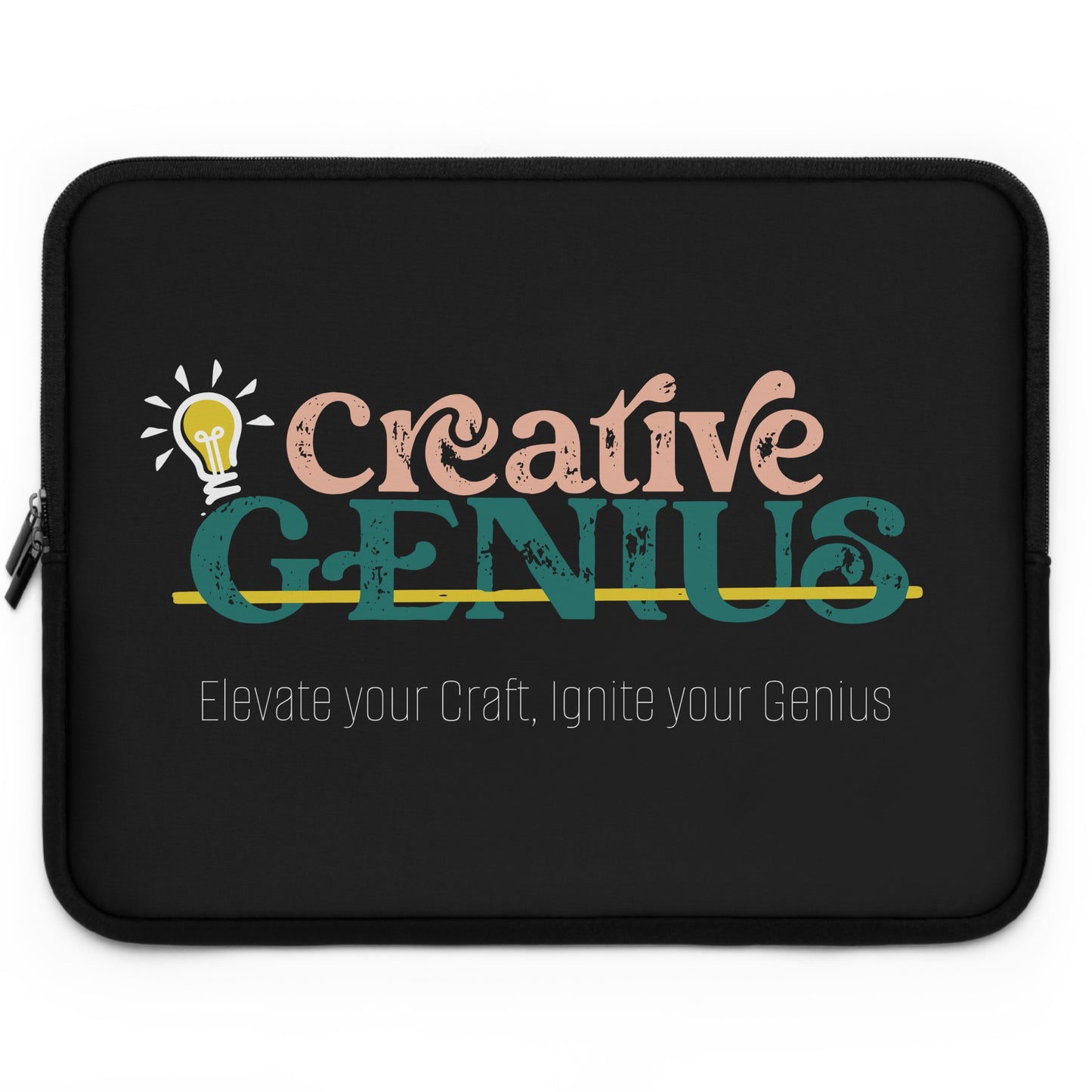 Creative Genius Laptop Sleeve - Elevate Your Craft & Ignite Your Genius