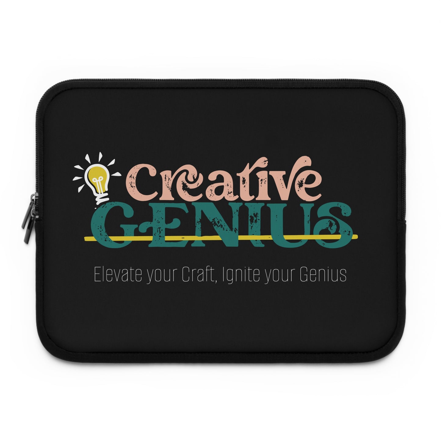 Creative Genius Laptop Sleeve - Elevate Your Craft & Ignite Your Genius