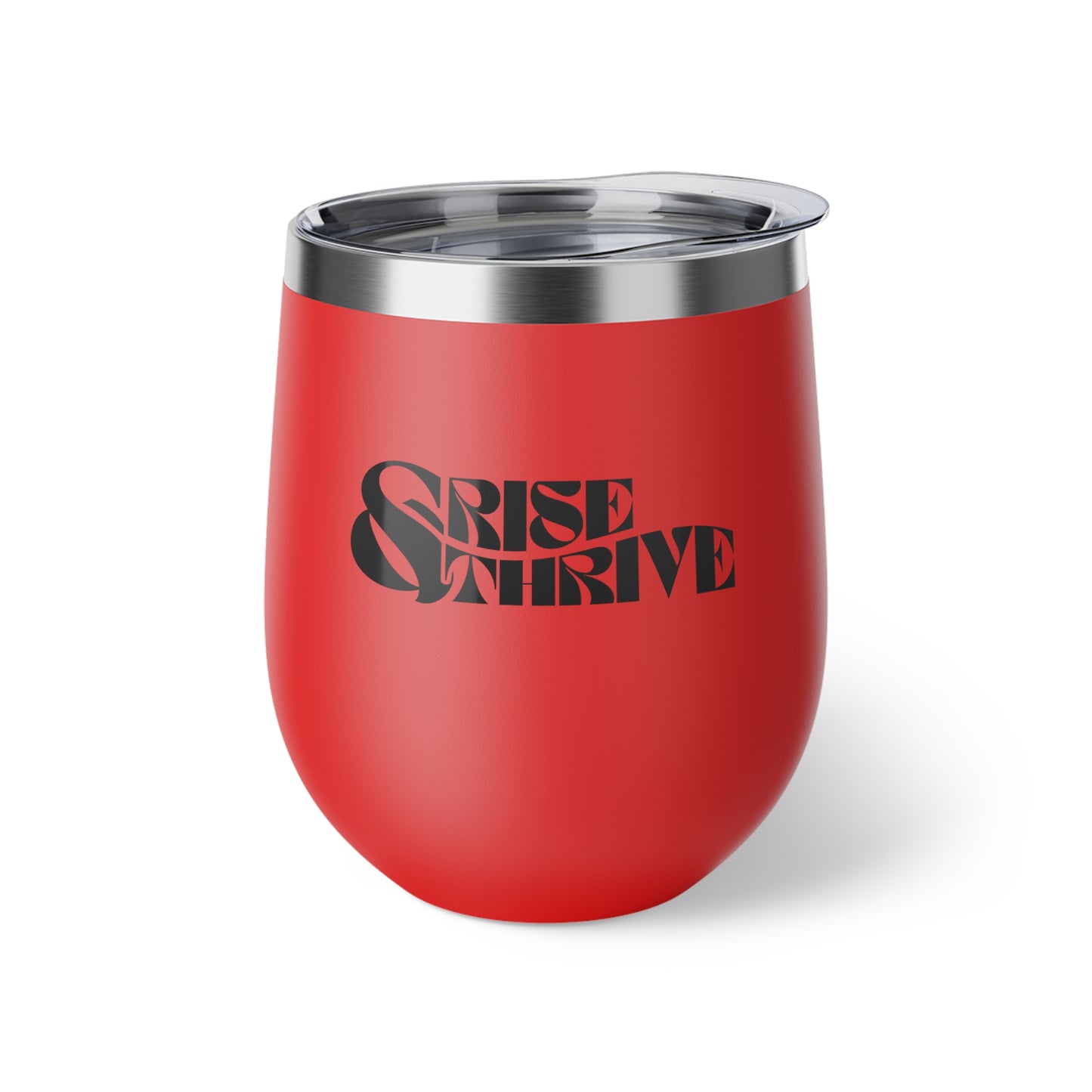 Rise & Thrive Copper Insulated Travel Mug - 12oz Coffee Cup