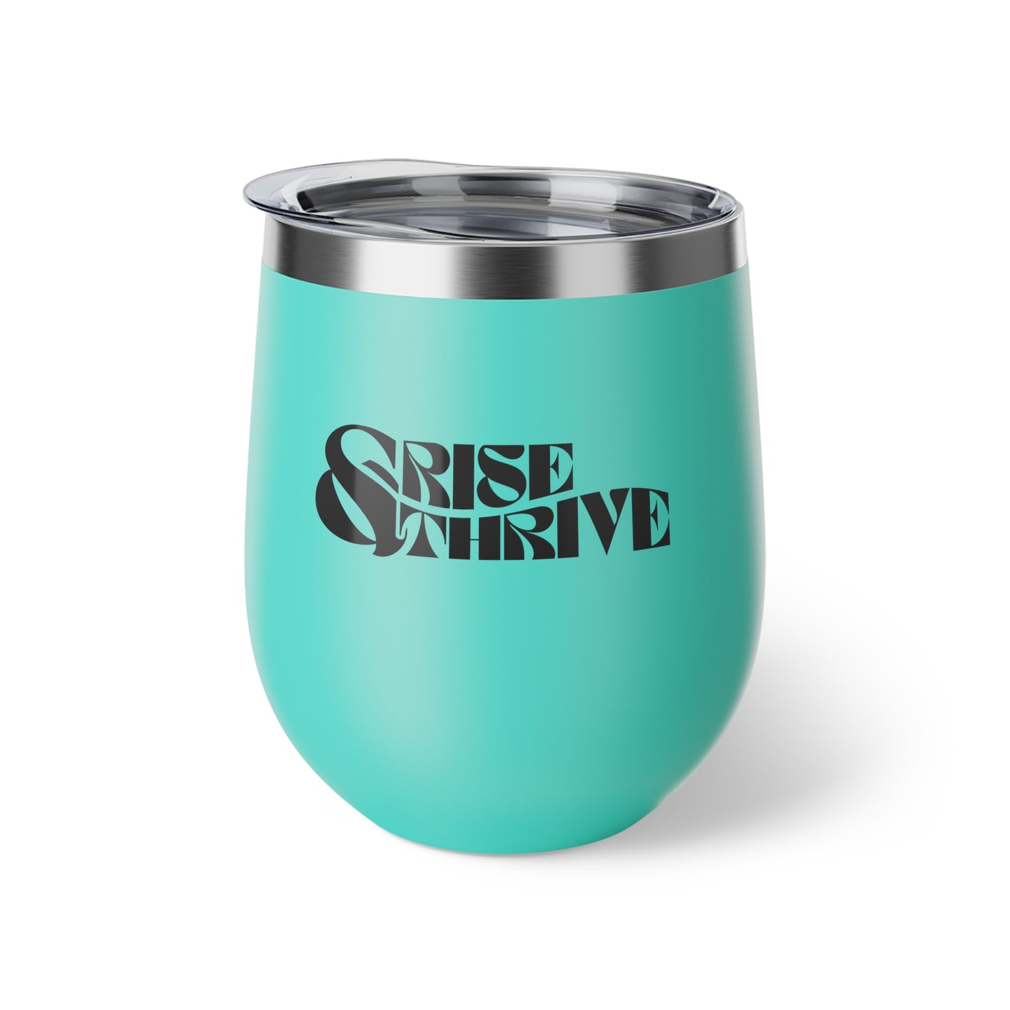 Rise & Thrive Copper Insulated Travel Mug - 12oz Coffee Cup