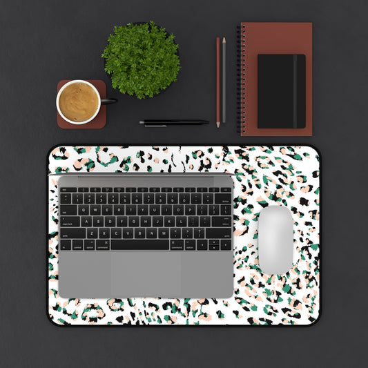 Moro Leopard Print Desk Mat