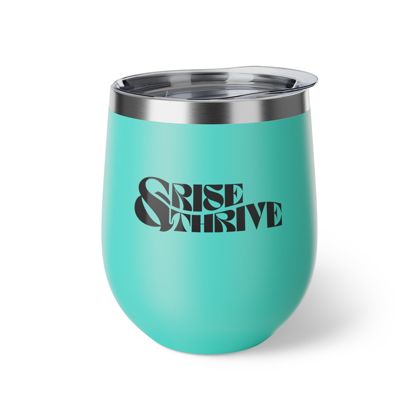 Rise & Thrive Copper Insulated Travel Mug - 12oz Coffee Cup