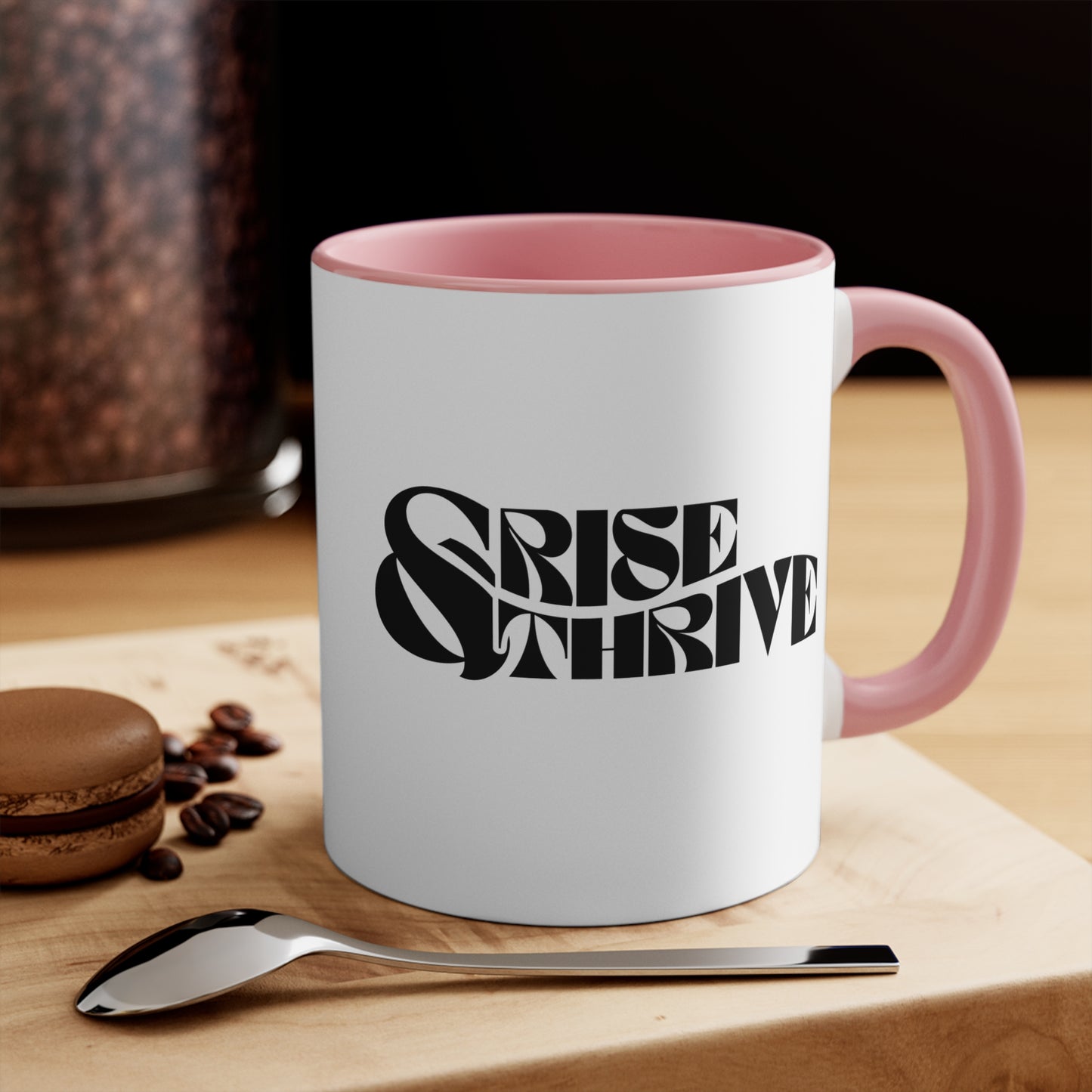 Rise & Thrive Coffee Cup