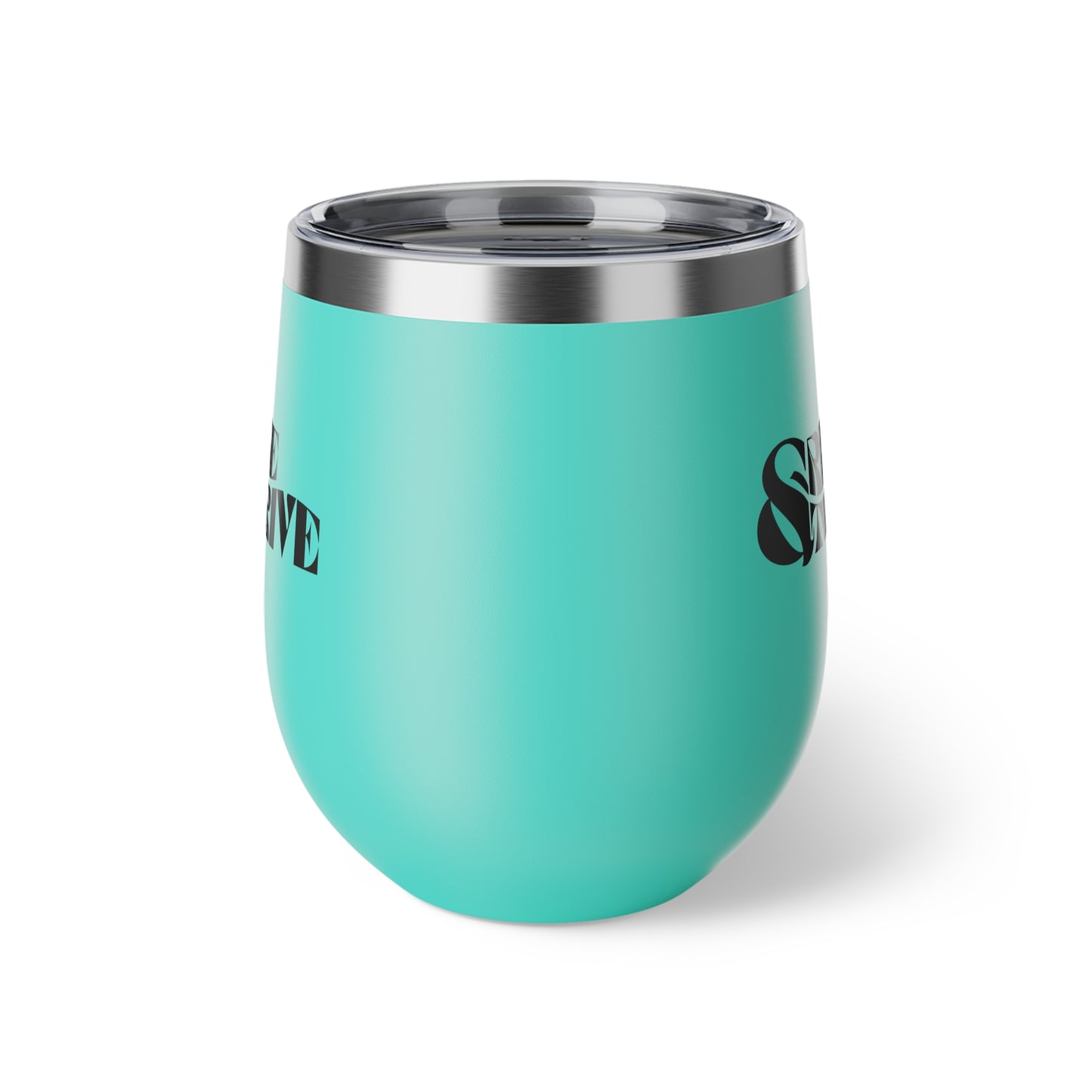 Rise & Thrive Copper Insulated Travel Mug - 12oz Coffee Cup