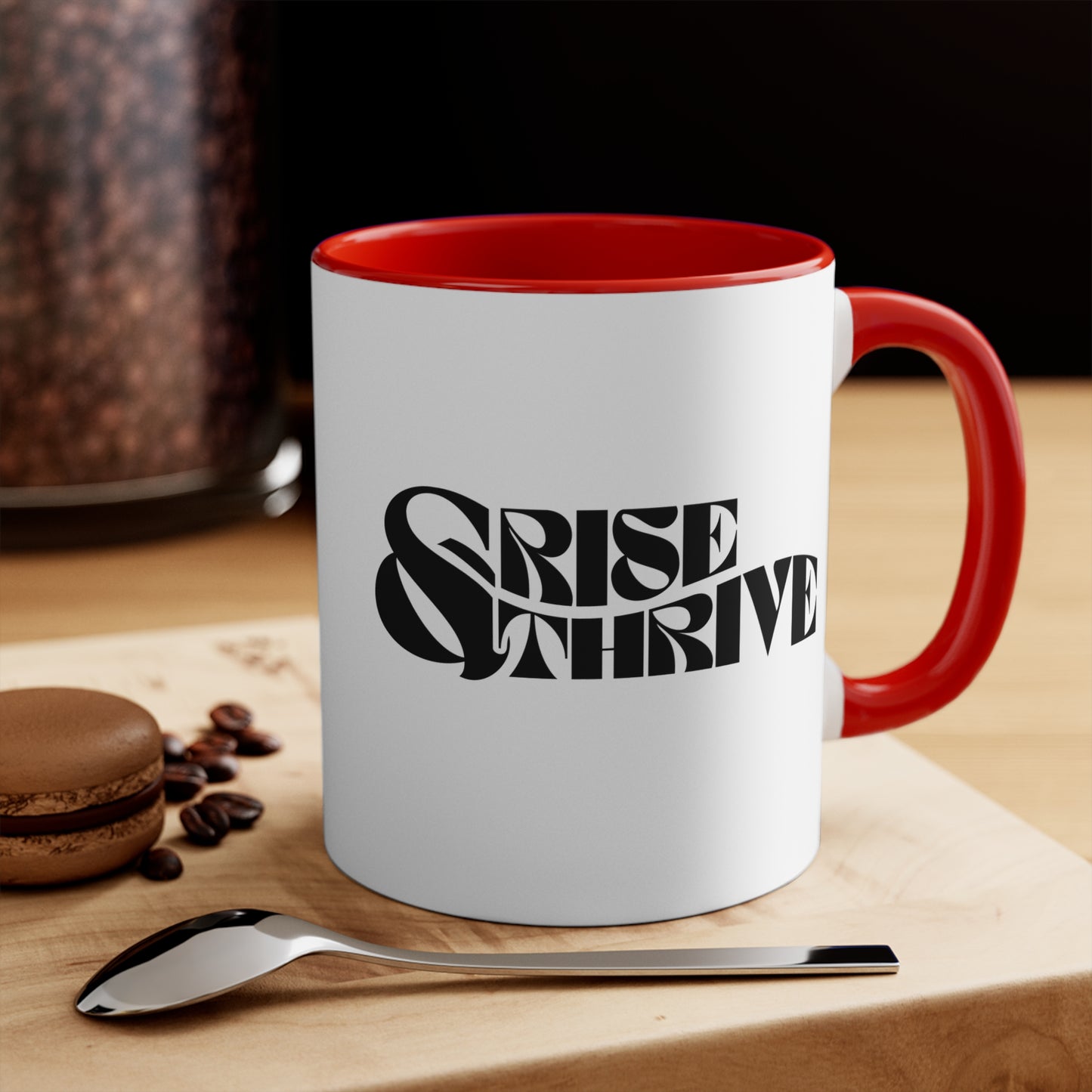 Rise & Thrive Coffee Cup