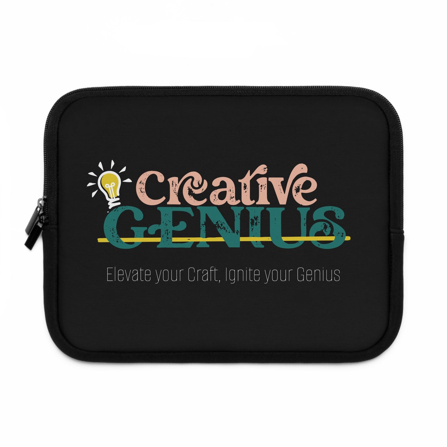 Creative Genius Laptop Sleeve - Elevate Your Craft & Ignite Your Genius