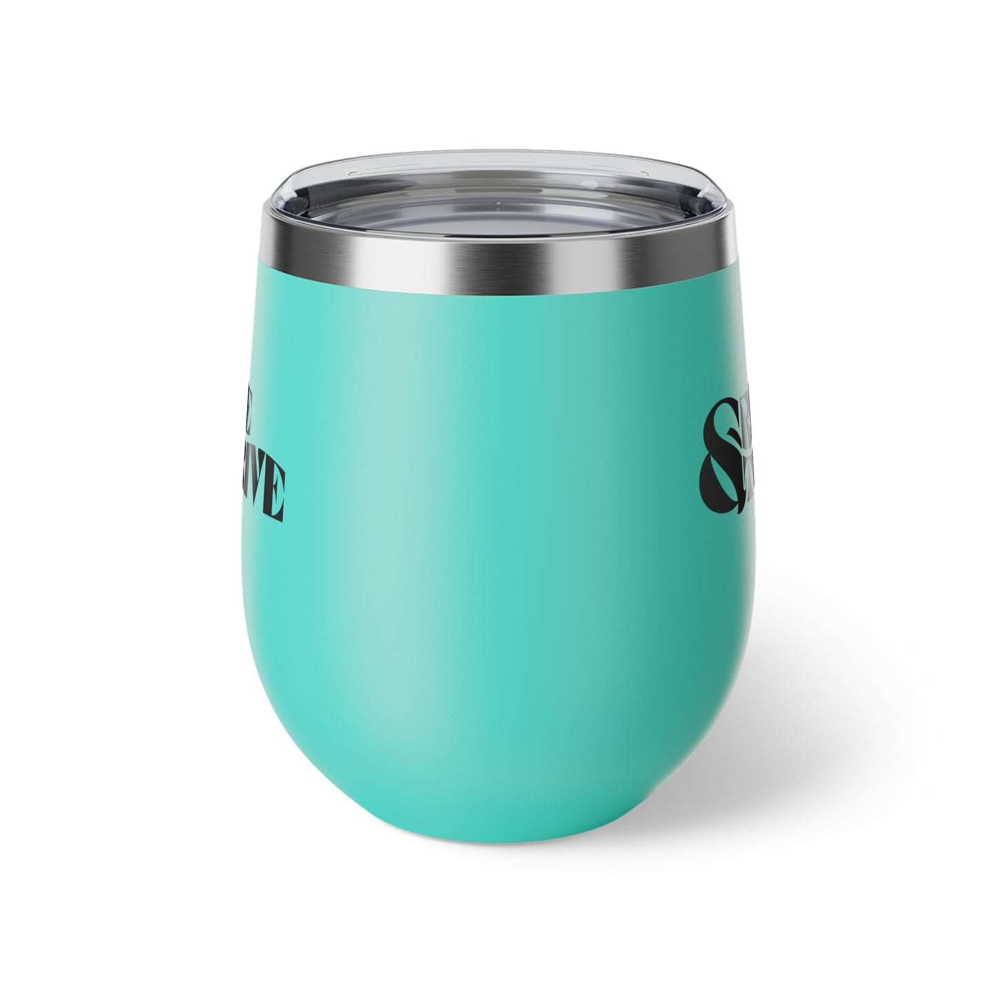 Rise & Thrive Copper Insulated Travel Mug - 12oz Coffee Cup