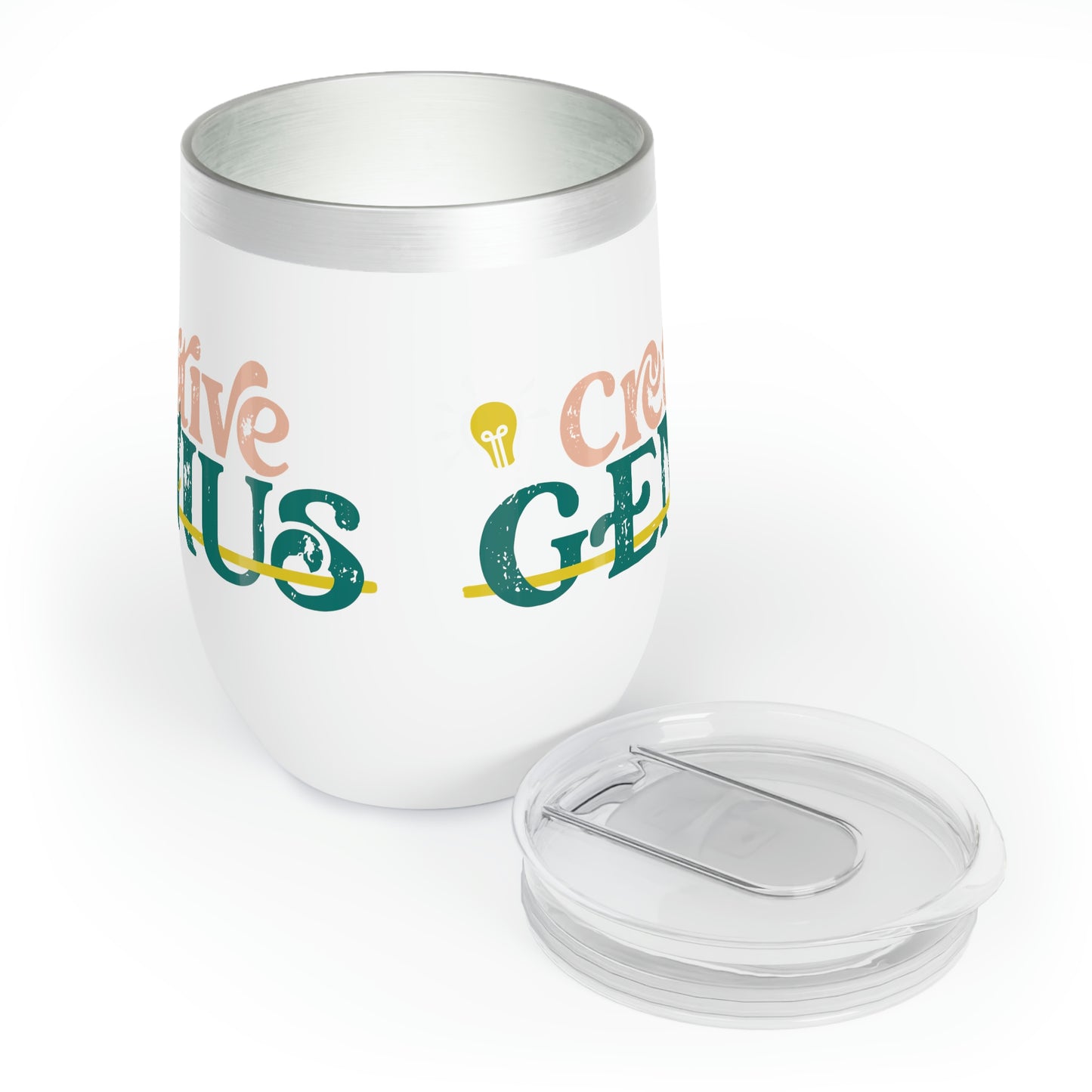 Creative Genius | Chill Wine, Coffee or Tea Tumbler